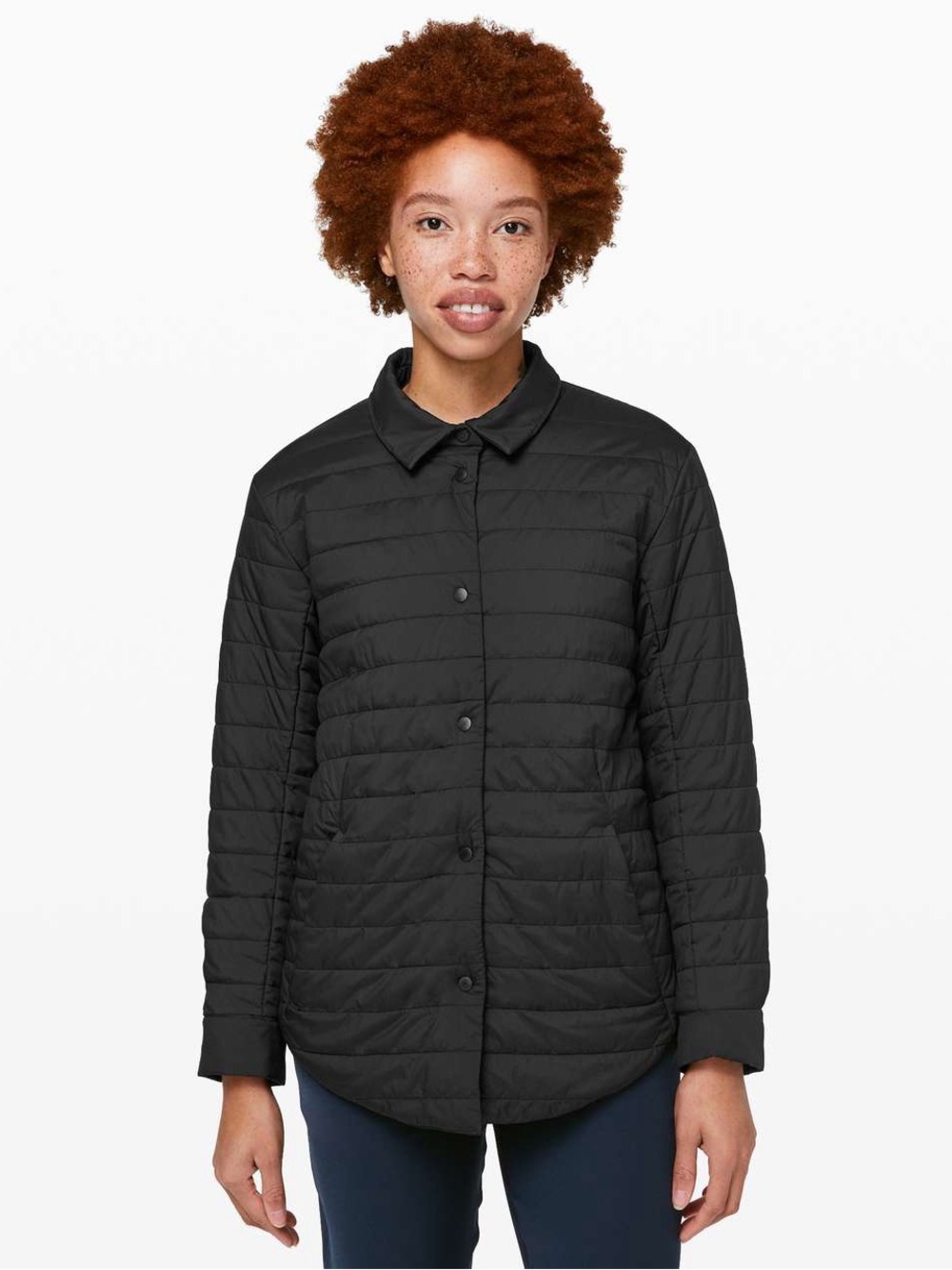 Lululemon Switch Please Shacket Reversible Puffer Black Espresso Women’s Size 2